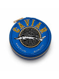 Daily Pill Case w/ Removable Pill Organizer - "Caviar Tin"