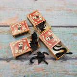 Scared insects matchbox Scary surprise Trick Toy