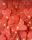Heart Blink - individual sticker