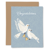 Doves Wedding Greeting Card
