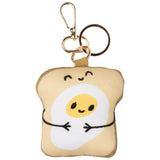 Egg Toast Bag Charm