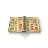Garden Stamps  Soft Touch Classic Layflat Notebook
