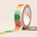 Rainbow Scallop Washi Tape