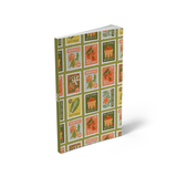Garden Stamps  Soft Touch Classic Layflat Notebook