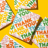 Colorful Thank You Card – Bold Gratitude Card