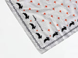 Leaping Bunny Illustrated Cotton Bandana