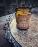 Vintage Wooden Wick Candle – Art Deco 1920s Inspired Scented Candle Gift