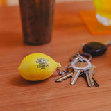 Lemon Stress Ball Keychain