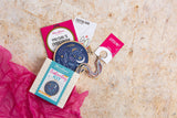Celestial Hare Mini Embroidery Kit | Craft Kit for Beginners