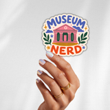 Museum Nerd Sticker – Colorful Museum Lover & Art History