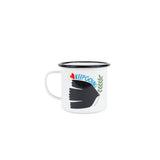Lisa Congdon x CCH Keep Going Enamelware  16 oz Large Mug
