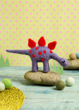 Stegosaurus Mini Needle Felting Kit | Dinosaur Craft Kit