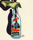 Topo Chico Bottle Print