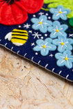 Wildflower Pennant Felt Craft Kit | Beginner Craft Kit