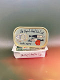 Tinned Fish Candle  Vanilla Eggnog Candle