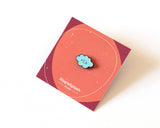 Smiley Cloud Enamel Pin