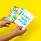 Birthday Grid Greeting Card
