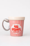 Ice Cream Carton Ceramic Mug