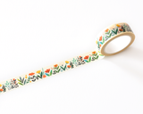 Wildflower Botanical Washi Tape