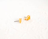Yellow Cheese Wedge Handmade Cheesy Wisconsin Earrings