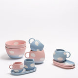 Blue Ball Mug 8.5oz / 250ml stoneware ceramic — Cloud Collection
