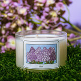Lilac | Floral Mini Candle / Latina + Midwest Inspired