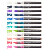PRO Acrylic Paint Brush Pens - 12 Lettering Colors