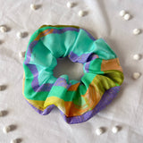 Multi-Colored Viscose Scrunchie | Ethically Handmade