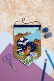 Woodland Pennant Felt Craft Kit | Beginner Craft Kit