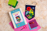 Wildflower Pennant Felt Craft Kit | Beginner Craft Kit