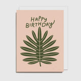 Happy Birthday Leaf Card