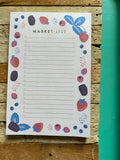 Berry Market Notepad