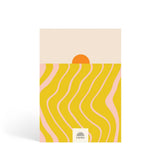 Beach Towel Lined Notebook