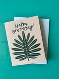 Happy Birthday Leaf Card