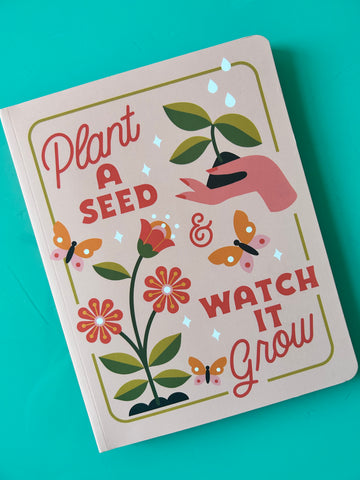 Plant A Seed Layflat Notebook