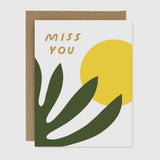 Miss You Shapes & Colors Card