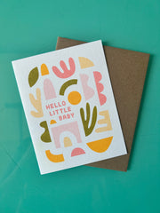 Hello Little Baby Card