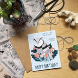 Owl Birthday Card