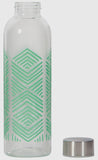 Mint Sustain Glass Waterbottle