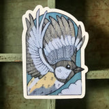 Dear Darlington Chickadee Arch Sticker