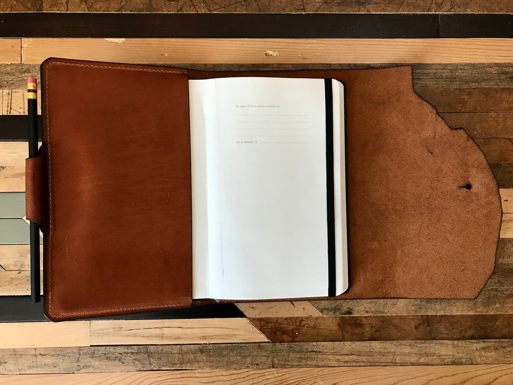 Milwaukee high quality & Madison Hand Bound Blank Journal