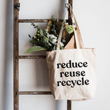 Reduce, Reuse, Recycle Tote