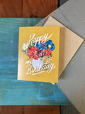 Birthday Flowers Card