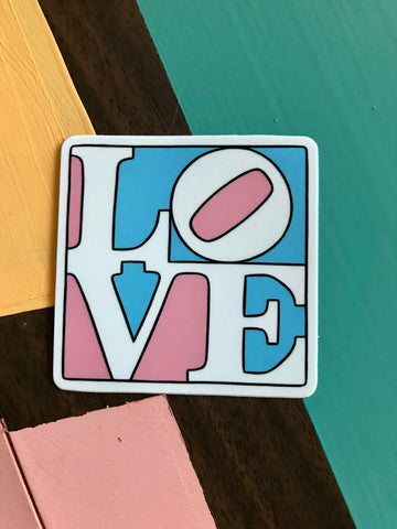 Trans Love Sticker