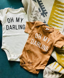 Oh My Darling Onesie-Assorted Colors Available