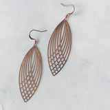 Dear Darlington Lace Leaf Earrings