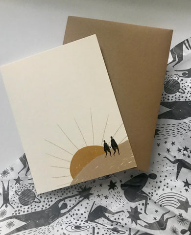 Sun Lovers Card