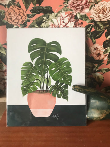 Monstera Monday Print