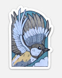 Dear Darlington Chickadee Arch Sticker