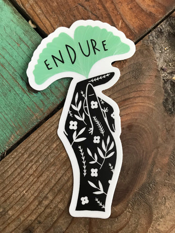 Endure Sticker